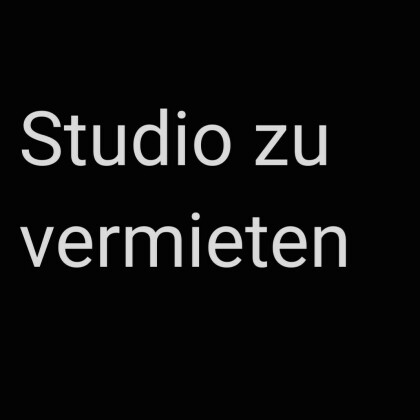 Studio zu vermieten